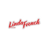 Linda French Logo Sticker