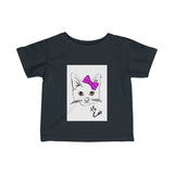 Hi Cat =  Infant - Toddler Jersey Tee