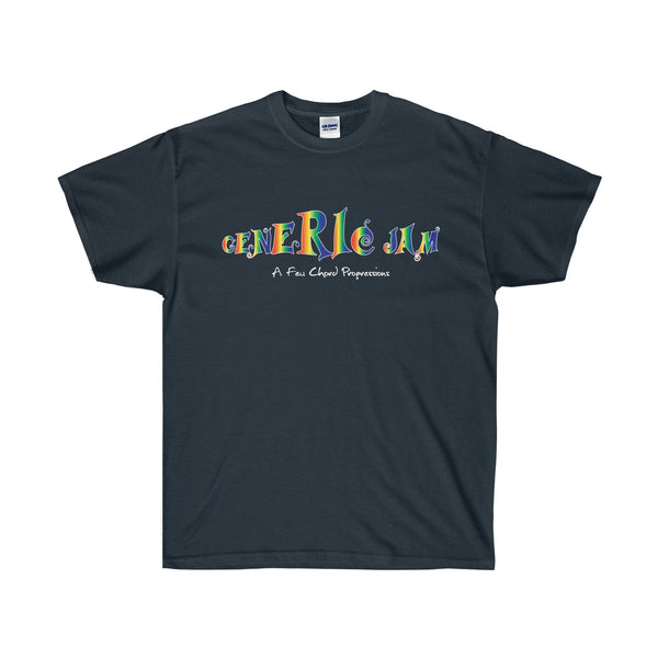 Generic Genre Band Shirt - Jam Band - Light Blue Unisex Tee Shirt