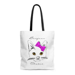 Bonjour Chaton Tote Bag